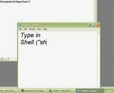 How to make a shutdown hack in Vb6