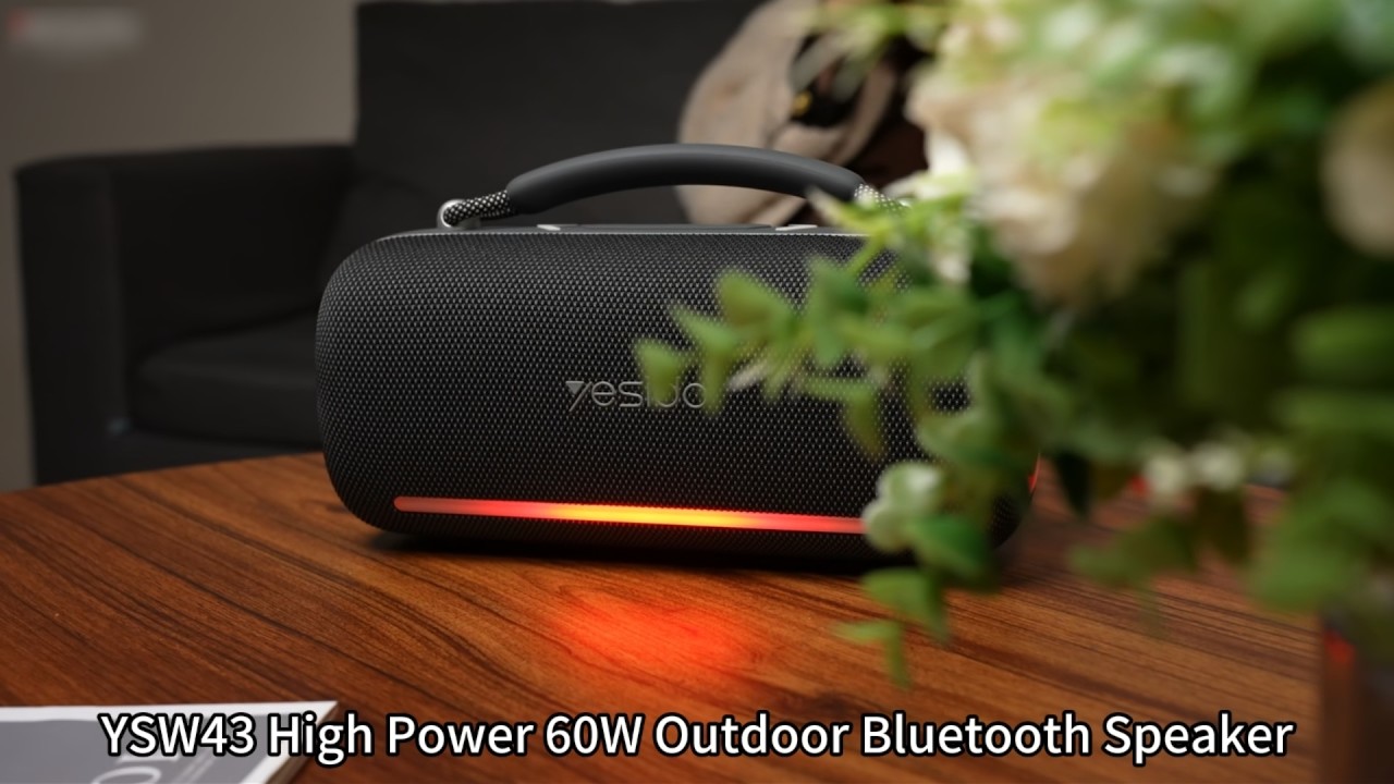 Yesido Ysw43 Wireless Speaker With 60w Power and RGB Lights.