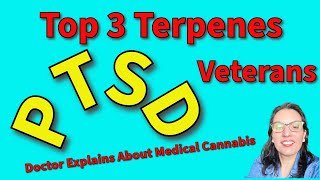 Cannabinoids for PTSD symptoms in Veterans. Indica vs Sativa. Top 3 Terpenes. Smoking vs Ingesting.