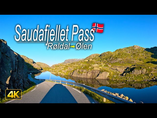 Breathtaking Røldal→Ølen Mountain Road Drive via Saudafjellet Pass on Fv520 | Norway 🇳🇴