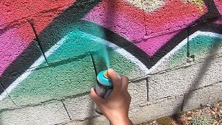 Graffiti  RESAKS // ASMR Painting in Nature //