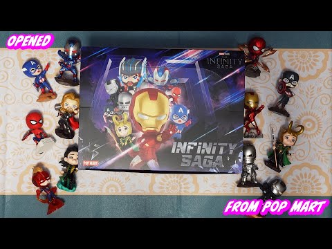 開封】Marvel Infinity Saga Series【Pop Mart】 - YouTube
