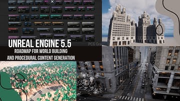 World Building & Procedural Generation Tools in Unreal Engine 5.5 | New Features & Enhancements