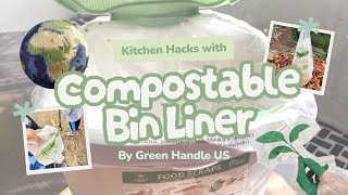 📦 This Bin Liner Is a Total Kitchen Game-Changer! ♻️ | Green Handle US Compostable Bags