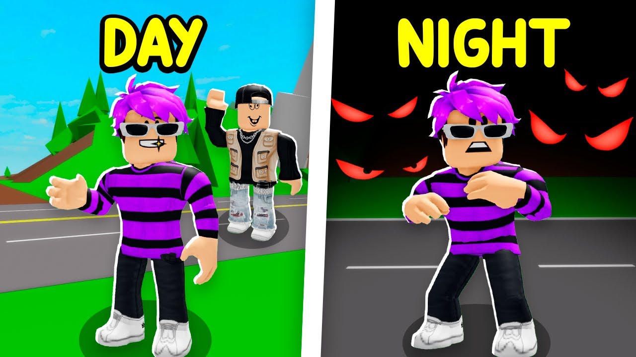 Brookhaven But IT GETS CREEPY AT NIGHT..