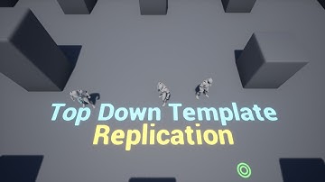 Unreal Top-down Template Multiplayer Replication