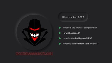 Uber Hack: How uber hacked in 2022?! | Massive uber  breach 
