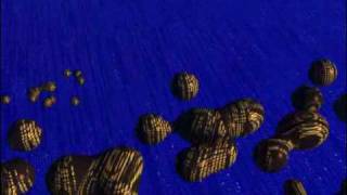 Bryce 3D animation (metaballs)