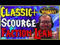 Classic Plus Scourge Faction "Leak"