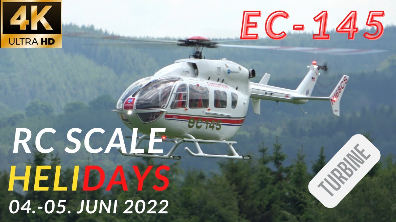 RC VARIO TURBINE EC-145 PROTOTYPE EWALD HEIM (RC Scale Helicopter Show 2022)