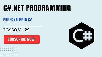 C# Tutorial-[#22] | C# File Handling Tutorial | Read, Write, Create Files Easily | #ITHW