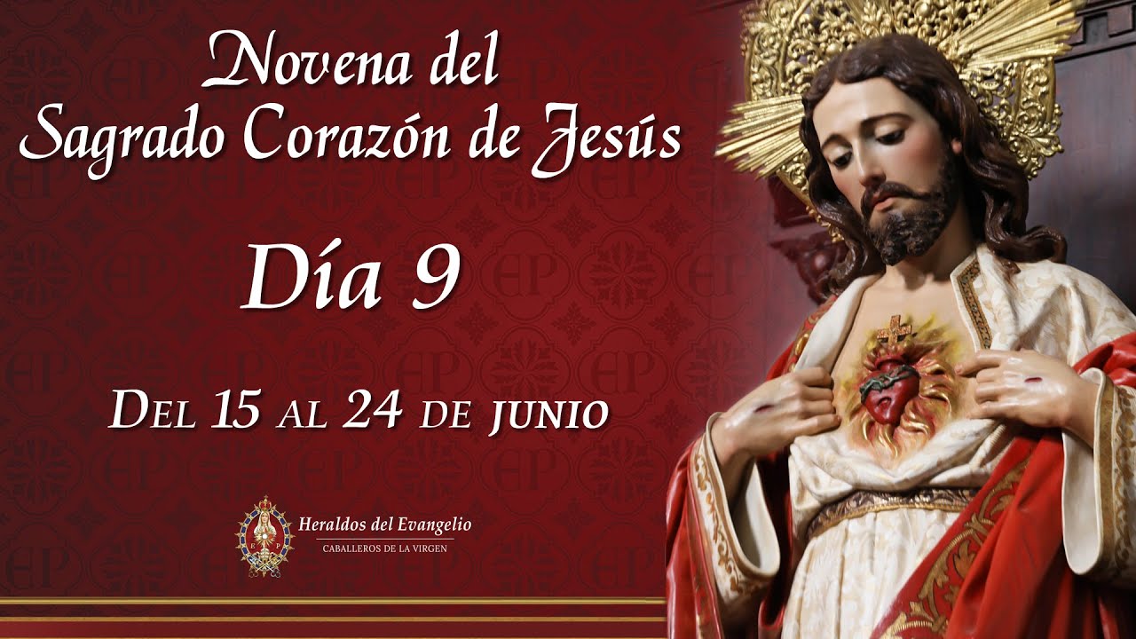Novena al SAGRADO CORAZÓN de JESÚS ️ Día 9 🕯 Padre Manuel Rodríguez #