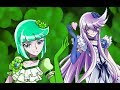 MMD PreCure Shake It Of Cure Clover And Cure Moonlight 