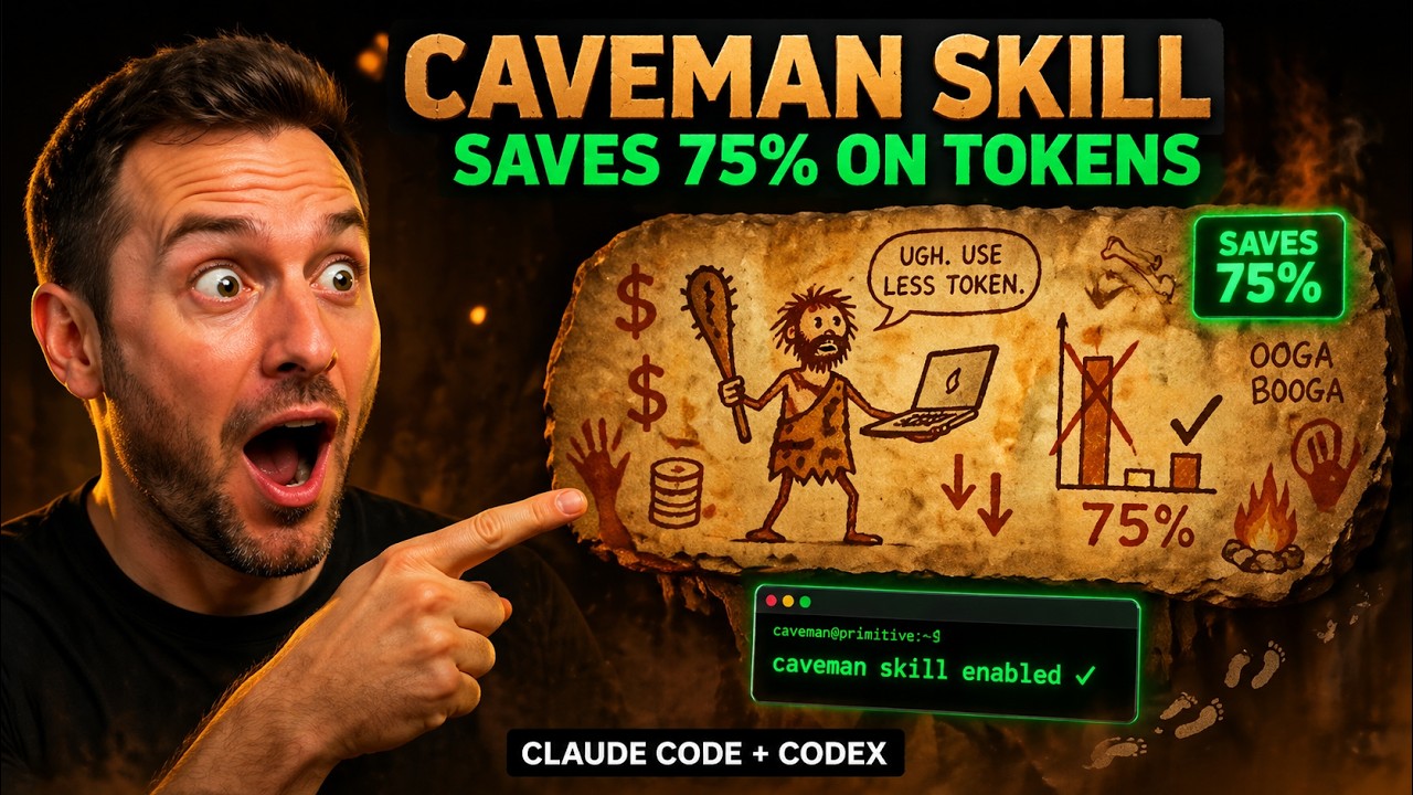 This Skill Saves Claude Tokens By 75%