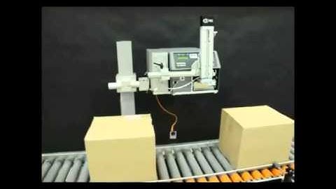 Tamp On Label Applicator for Outer Case Labeling from Labeltec