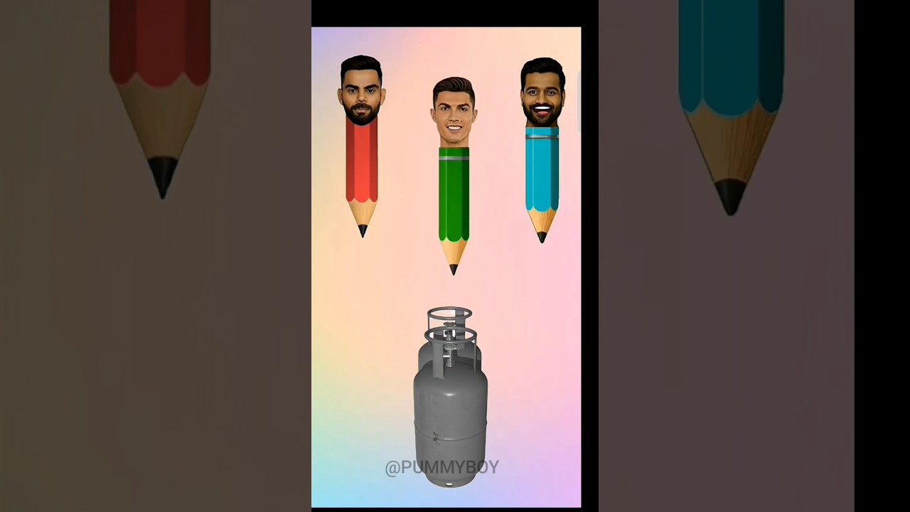 What is the color of the gas cylinder? 