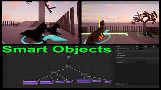 UE5 Wolves AI - SmartObjects &amp; Behavior Tree