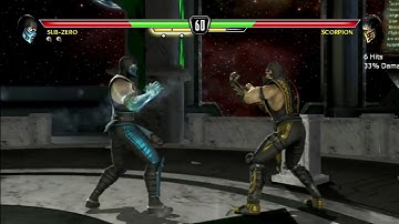 MK VS DC Battles - Sub-Zero VS Scorpion