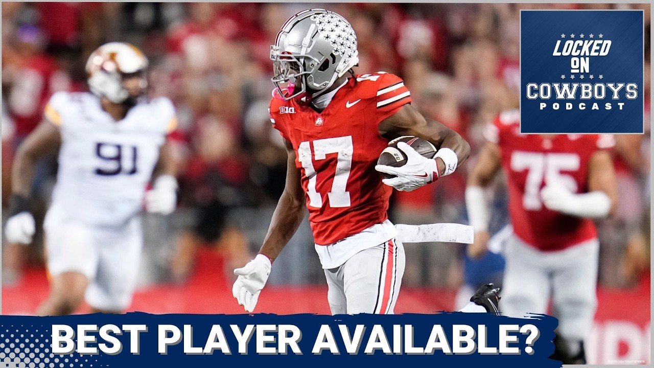 PIVOT: Could Cowboys SURPRISE Us With Carnell Tate in Round 1? | Best Player Available? PIVOT: Could Cowboys SURPRISE Us With Carnell Tate in Round 1? | Best Player Available?