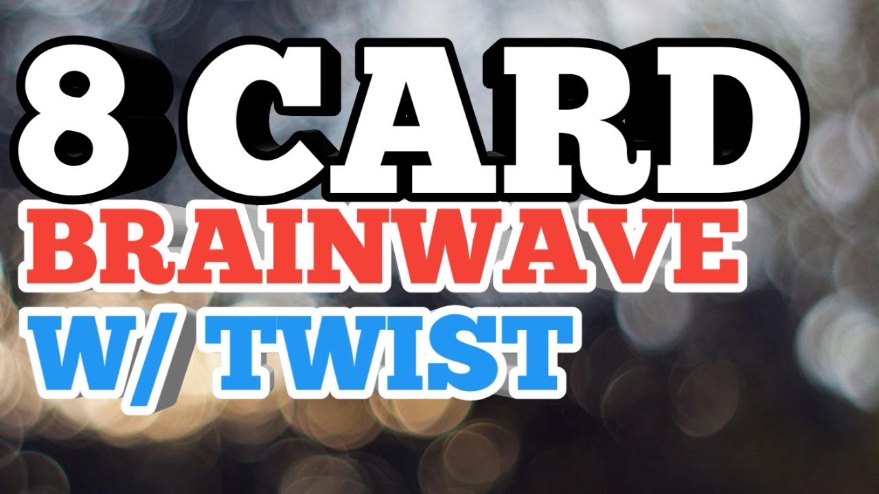 Easy Beginner 8 Card BrainWave Trick with Twist Ending, Giveaway info & ShoutOuts