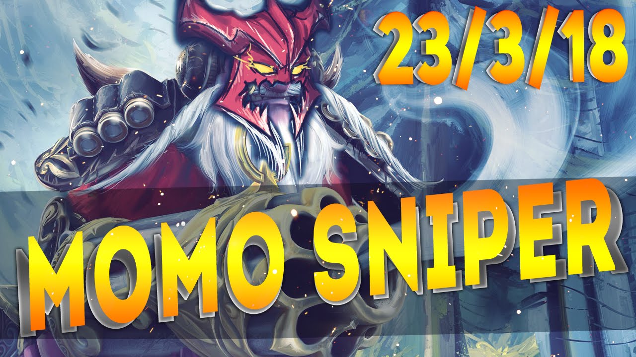 СНАЙПЕР С МОМОМ ИМБА СТРАТА! | MOMO-SNIPER 8000k MMR 23 KILL