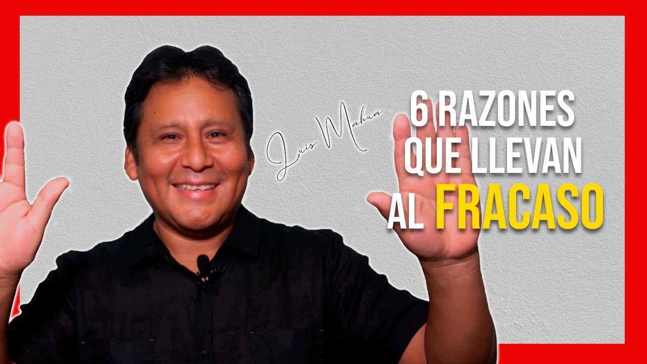 6 razones por la que la gente FRACASA - 🎯 Aprende a superarlos - YouTube