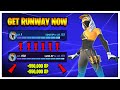 Unlocked Runway Racer Skin TODAY &amp; EASY 850K XP Glitch by Earning 50 Accounts Levels Fortnite!