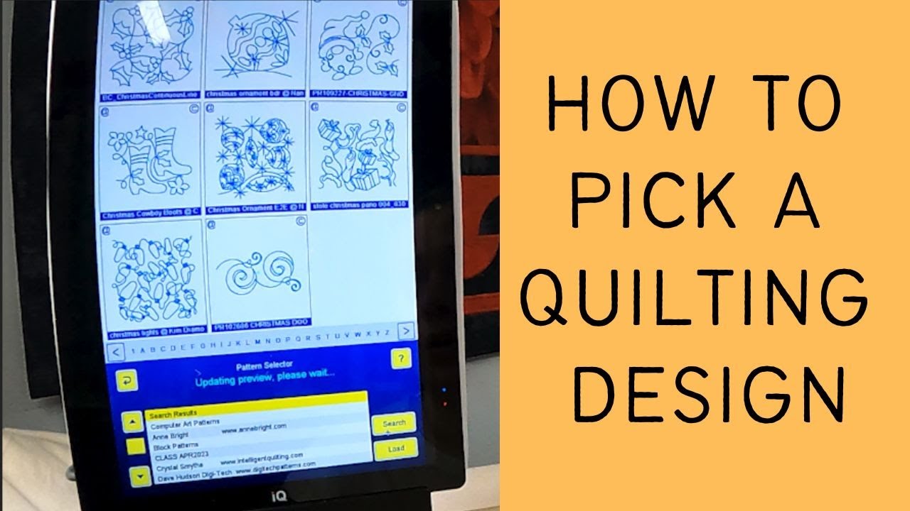 How to select a design for your Quilt Top! #howto #tips #sewing