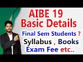 AIBE 19 Basic Details//2024