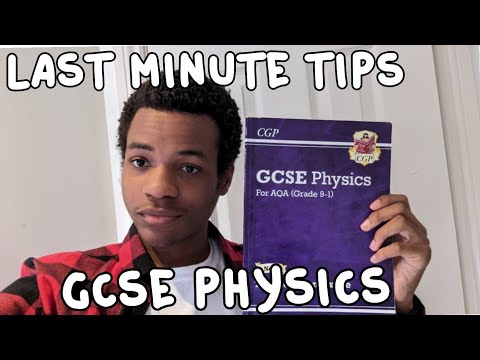 Last Minute Tips for GCSE Physics | From a GRADE 9 Student