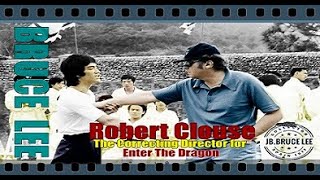 李小龙 Bruce Lee Robert Clouse, The Correcting Director For Enter The Dragon. ブルースリー