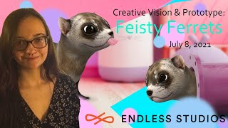 Full Creative Vision & Prototype: Feisty Ferrets News