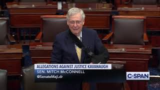 Senate Majority Leader Mitch McConnell on Allegations Against Justice Brett Kavanaugh