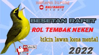 Besetan Roll Tembak/Masteran Kasar khas Event Nasional