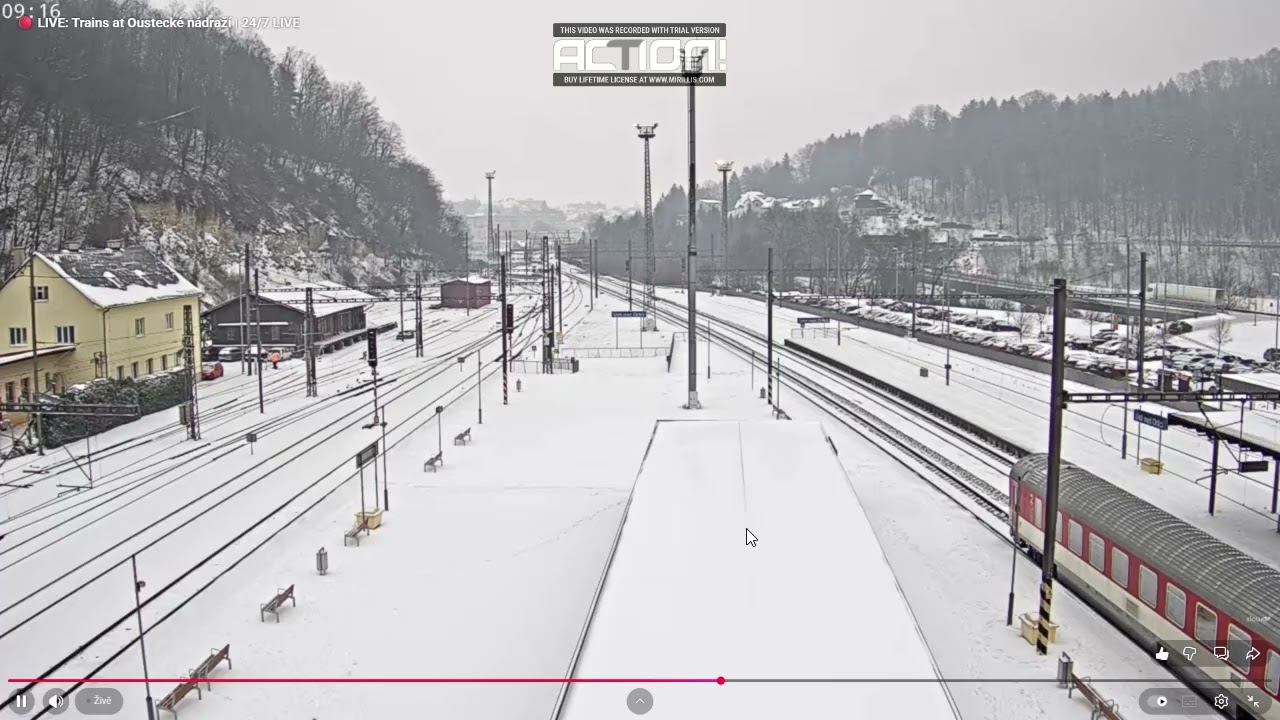 Hlášení a vlaky Ústí nad Orlicí+Obrovská zpoždění z Prahy (až 390 min)+Zrušení něk. vlaků, 13.1.2026