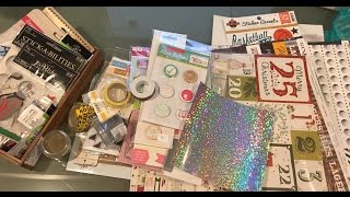 Scrapbook Haul Great Lakes Mega Meet Novi