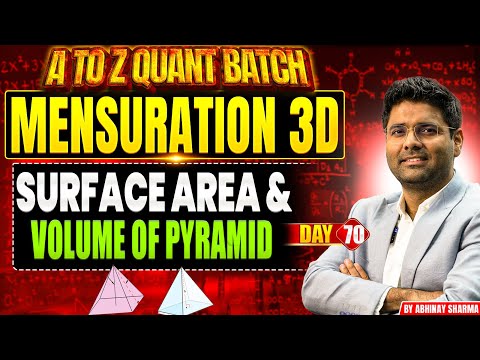 Complete Class of Pyramid with top questions | By Abhinay Sharma | A to Z Quant Batch | Day 70