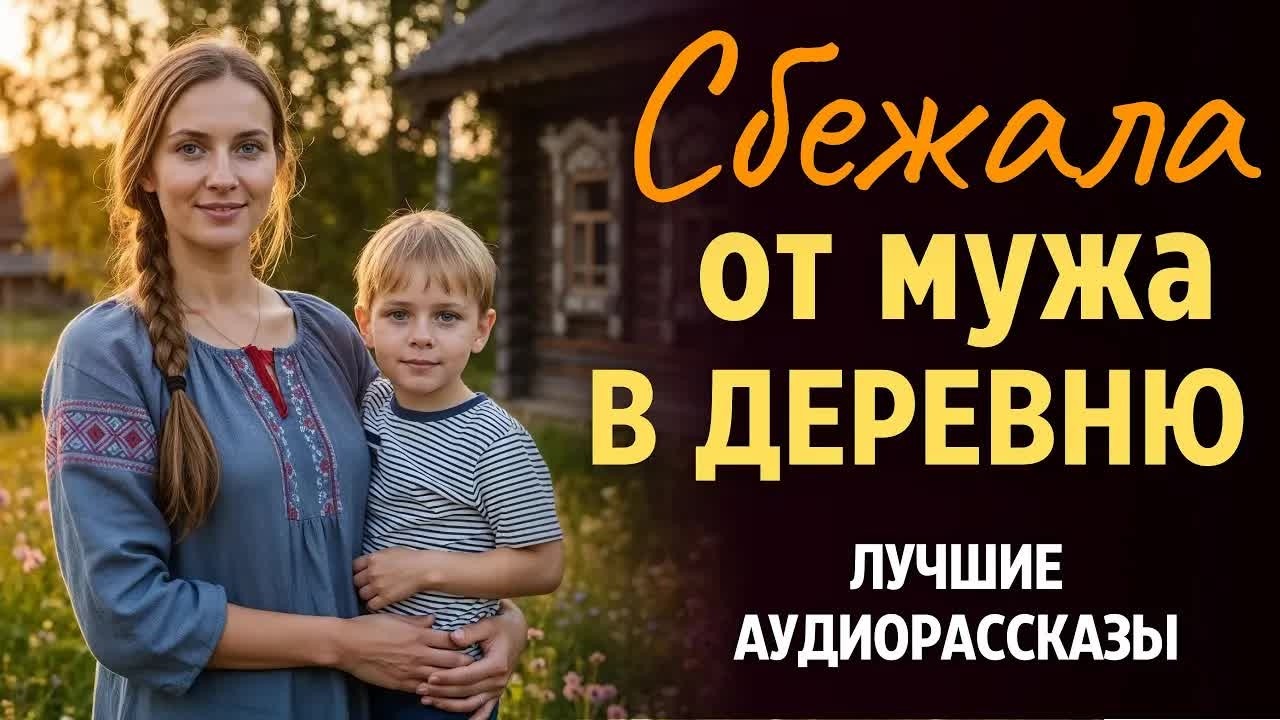 «СБЕЖАЛА ОТ МУЖА В ДЕРЕВНЮ». Я плакала когда читала эту историю... Рассказ, который вы запомните.
