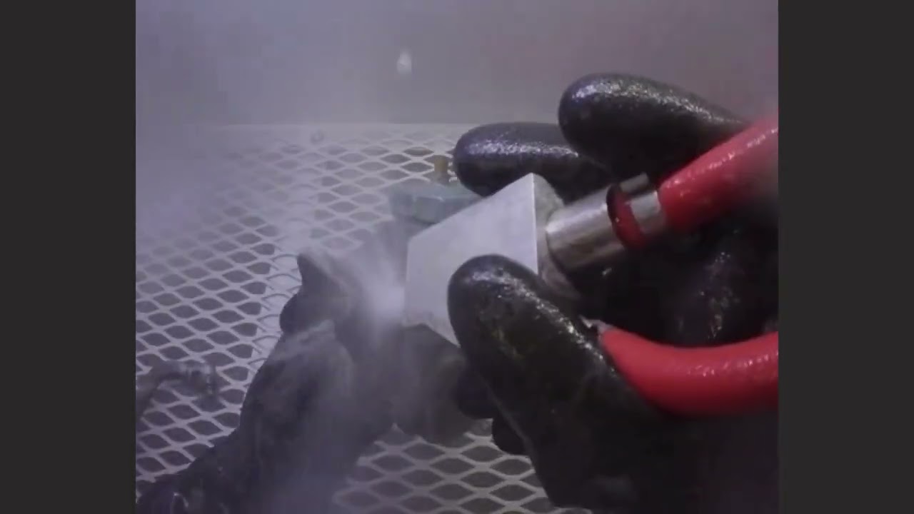 Liquid Bead Blasting / Vapor Honing Carburetor