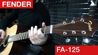 Fender FA 125 sound test CD 60 is that you