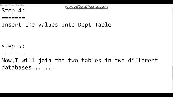 Joining two tables two different databases