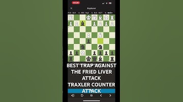 Traxler counter attack#chess #chessgame #chesscom #chess #friedliver  #chessplayer #chessmaster