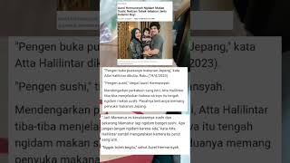 Aurel Hermansyah Ngidam Makan Sushi, Netizen Tebak-tebakan Jenis Kelamin Bayi #shorts