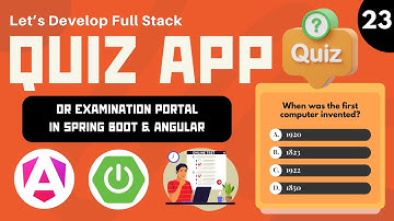 Complete & Test Create New Question API Call | Quiz App or Exam Portal | Spring Boot & Angular | #23