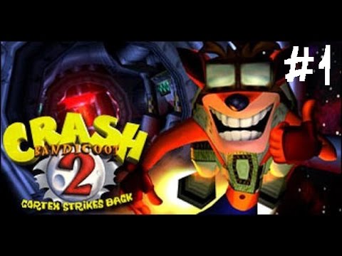 Crash Bandicoot 2: Cortex Strikes Back Прохождение игры на PS1 # 1