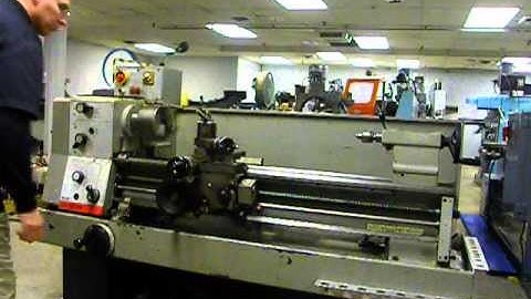 Clausing variable speed engine lathe model vs12