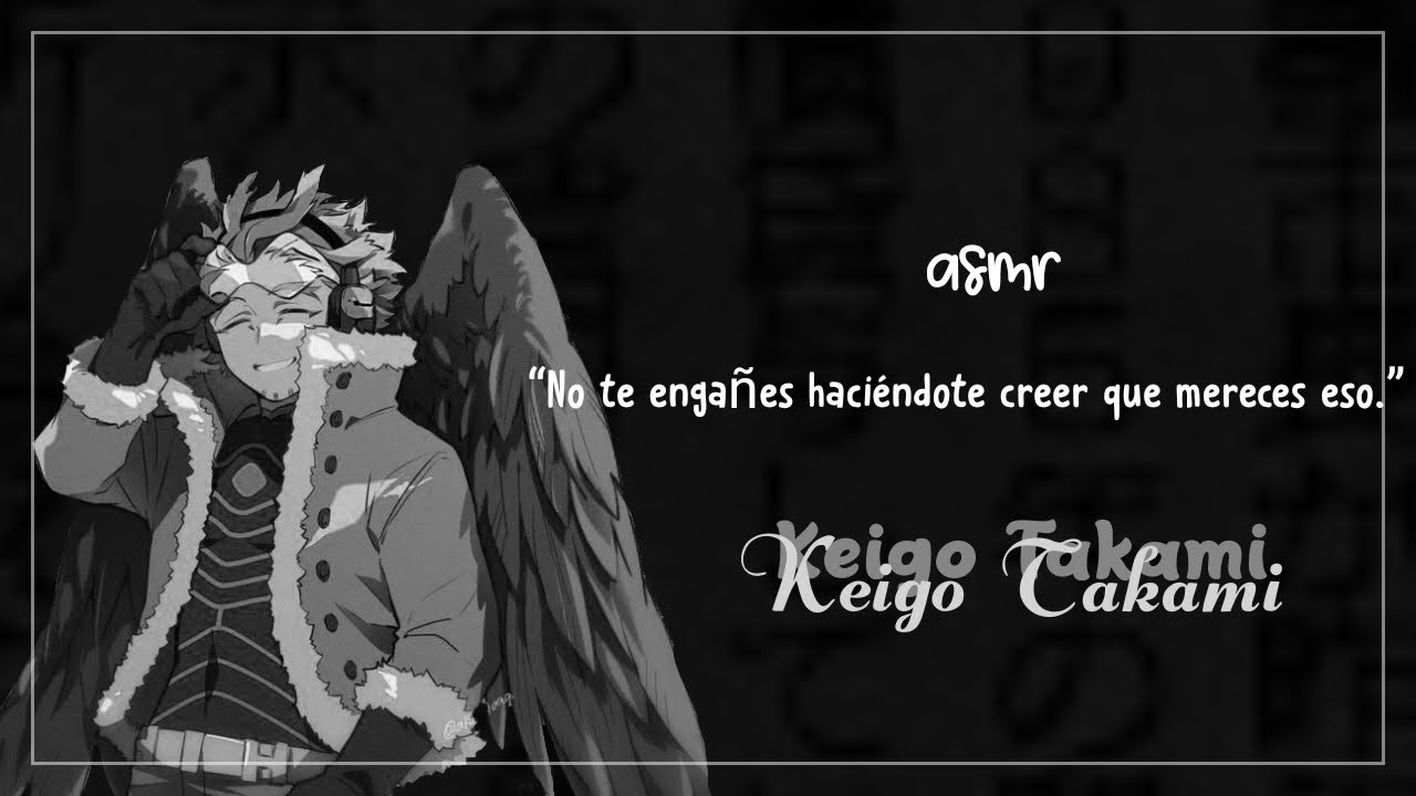 「¡Hawks te defiende de tu abusador!」୨୧ ❛Keigo Takami❜ →｡ ASMR (sub spanish)✩