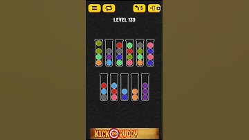 Ball sort puzzle level 130