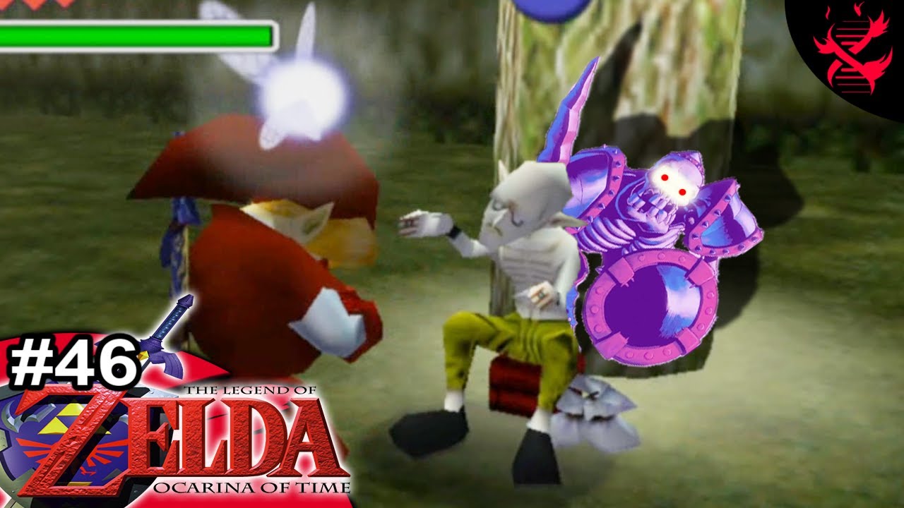 Zelda Ocarina of Time 46 Como Se convierte uno en Stalfos YouTube