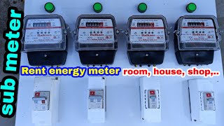 Sub meter connection ।। 4 sub meter fitting connection board ।। Aug 2020